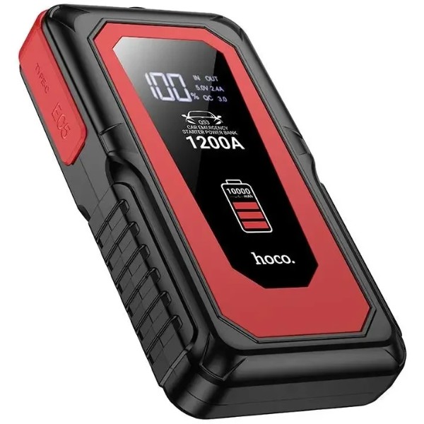 Фото - Пускозарядний пристрій HOCO QS3 10000mAh Black (6942007635530)