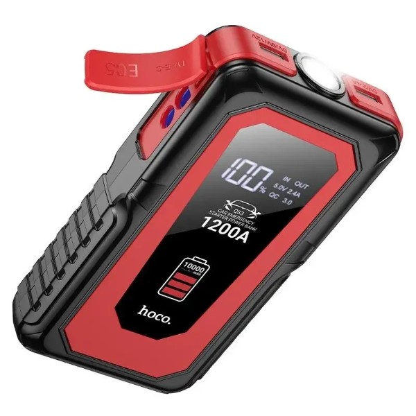 Фото - Пускозарядний пристрій HOCO QS3 10000mAh Black (6942007635530)