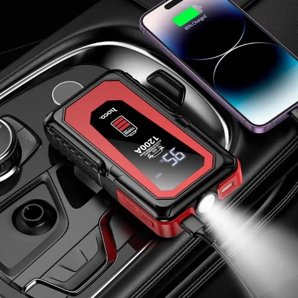 Фото - Пускозарядний пристрій HOCO QS3 10000mAh Black (6942007635530)