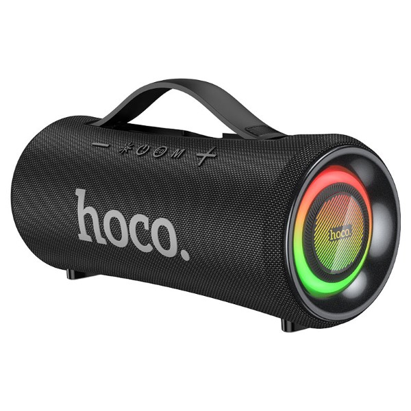 Фото - Портативная акустика HOCO HA10 Oleada outdoor BT speaker black (6942007635608)