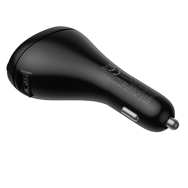 Фото - FM модулятор HOCO E88 Star 35W(2C) BT FM transmitter Black (6942007654111)