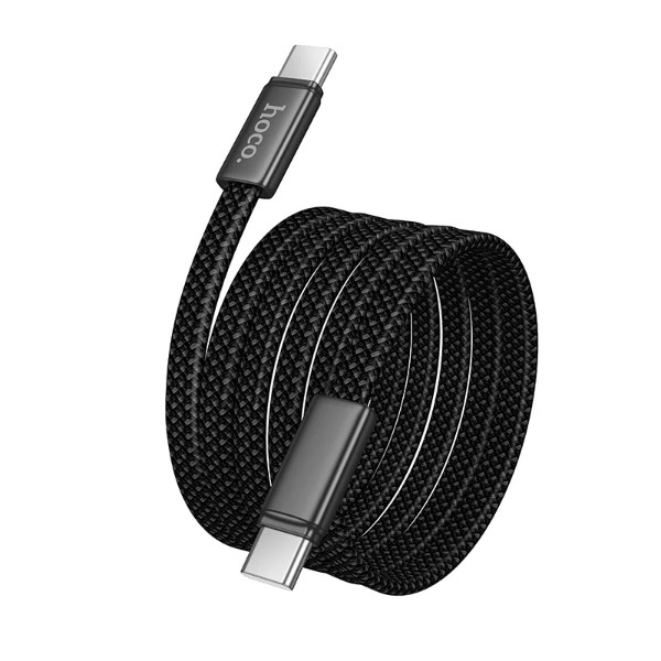 Фото - Кабель HOCO X125 Exceso 60W C to C Black (6942007671682)