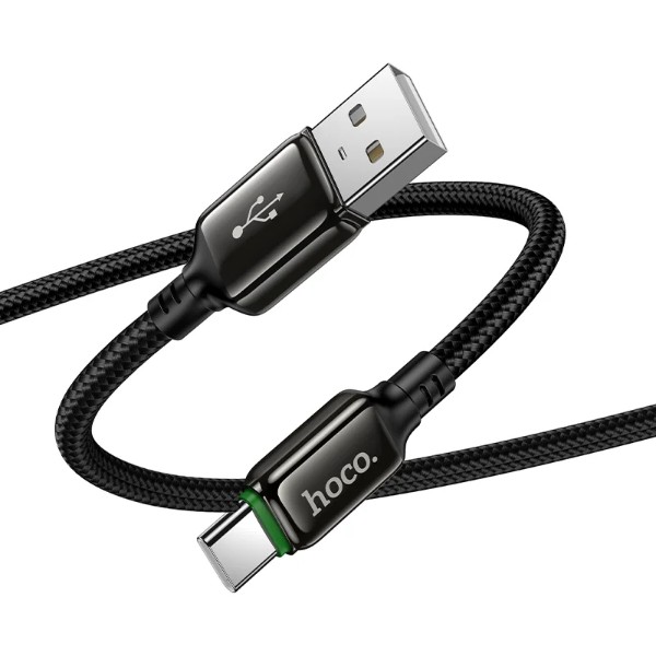 Фото - Кабель HOCO X127 Exceed Type-C Black (6942007675604)