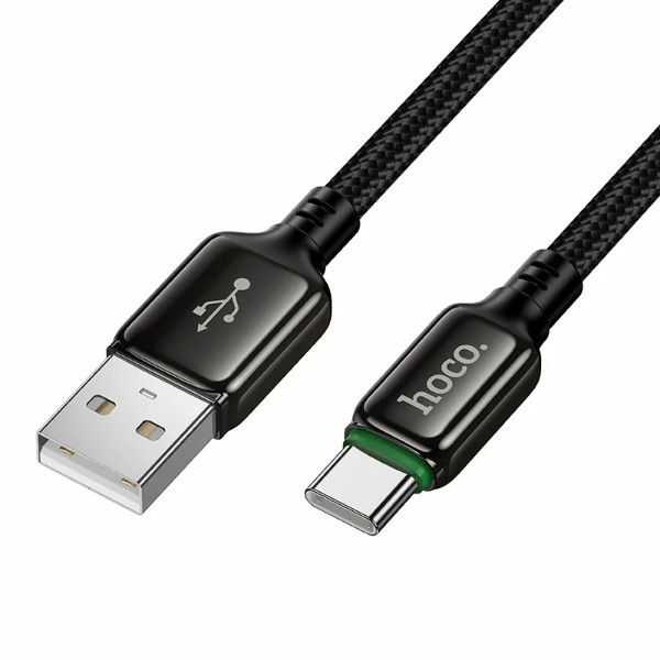 Фото - Кабель HOCO X127 Exceed Type-C Black (6942007675604)