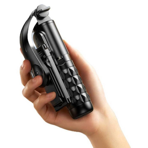 Фото - Трипод для селфі RTAKO Q10R MINI Clip selfie stick Black (6942063215332)