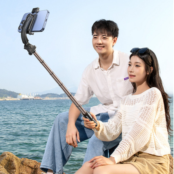 Фото - Трипод для селфі RTAKO Q10R MINI Clip selfie stick Black (6942063215332)