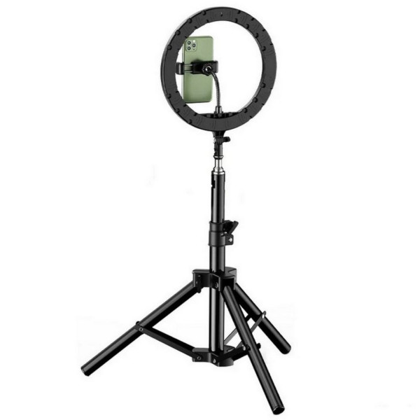 Фото - Набір для блогера RTAKO ZJ-ZBT01 Live Streaming Stand with Ring Light and Floor Tripod (6942063215400)