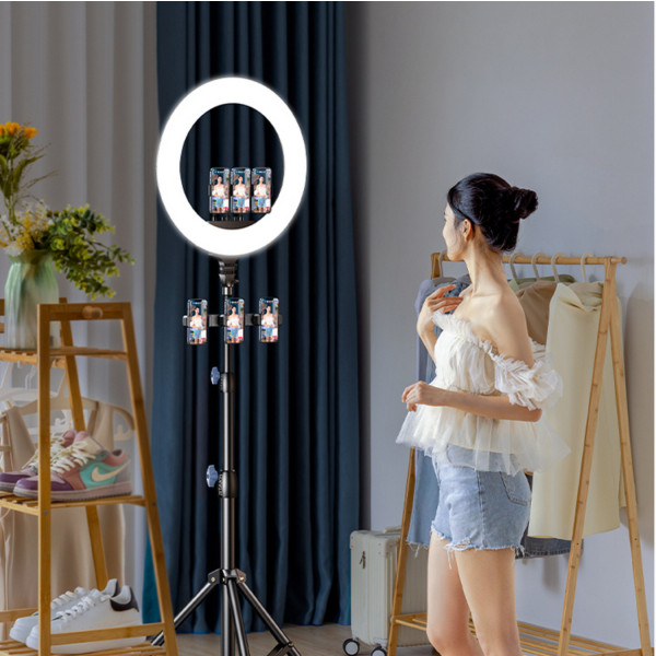 Фото - Кільцева лампа RTAKO AR-GTB01-18S 18'' digital display Ring Light (6942063218661)