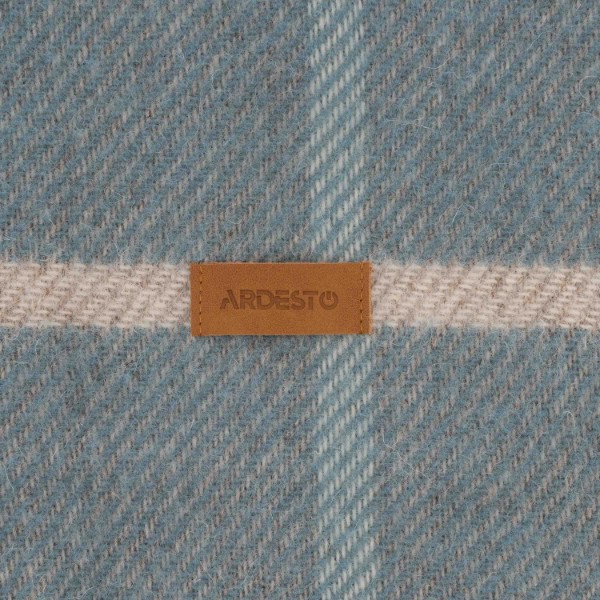Фото - Плед полуторний ARDESTO Leonardo Alpina 140x200 см блакитний (ART0704LM)