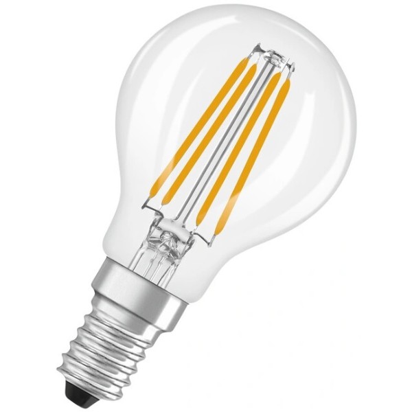 Фото - Лампочка світлодіодна Osram LED E14 3.4Вт 4000K 470Лм P45 (4099854468339)
