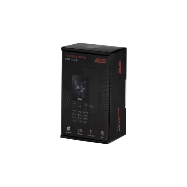 Фото - Мобильный телефон 2E S180 2024 Black