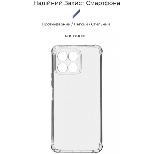Фото - Чохол для смартфону Armorstandart Air Force for Honor X6 Camera cover Clear (ARM69494)