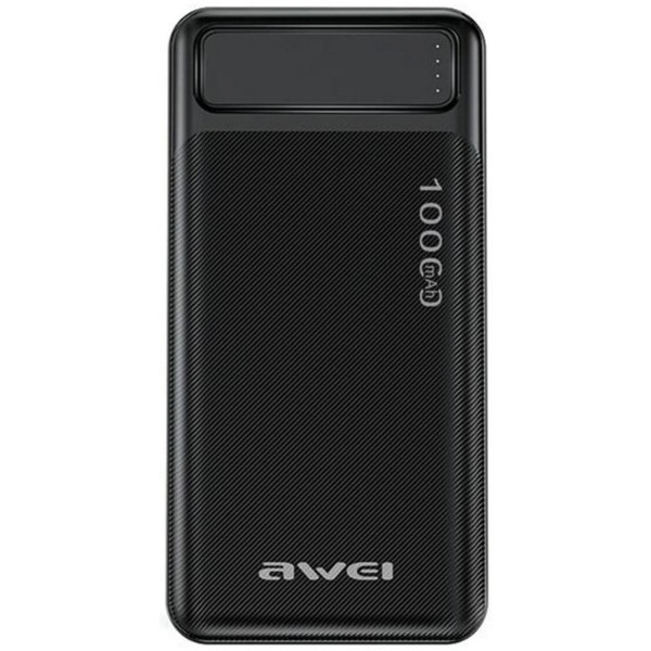 Фото - Батарея мобильная Awei P5K 10000mAh 2.1A Black 2xUSB (6954284094009) Фото - Батарея мобильная Awei P5K 10000mAh 2.1A Black 2xUSB (6954284094009)