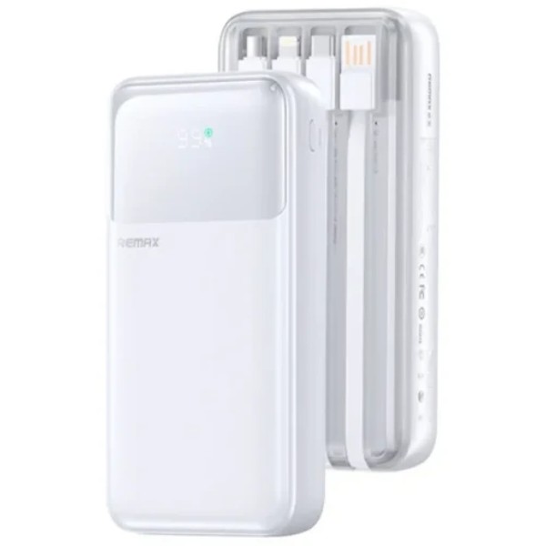 Фото - Батарея мобильная Remax 20W+22.5W 20000mAh FCP-2 White (6954851247012)