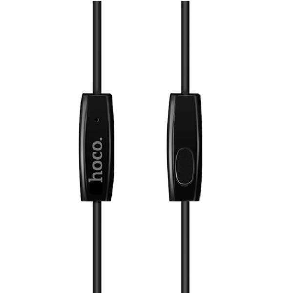 Фото - Навушники вкладиші дротові HOCO M19 Drumbeat Black (6957531054641)