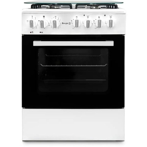 Фото - Плита газова Borgio GET 622 W GBBLT Фото - Плита газова Borgio GET 622 W GBBLT