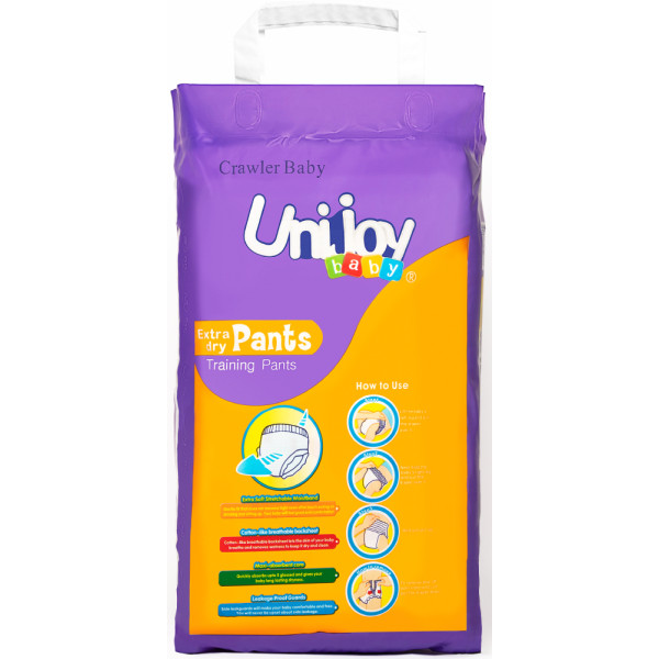 Фото - Одноразові підгузки-трусики Unijoy Soft Diapers L 9-14 кг 56 шт. (6967252809062)
