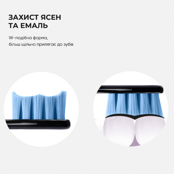 Фото - Насадка для зубної щітки Oclean P1C10 Brush Head White 2 шт. (6970810552508)