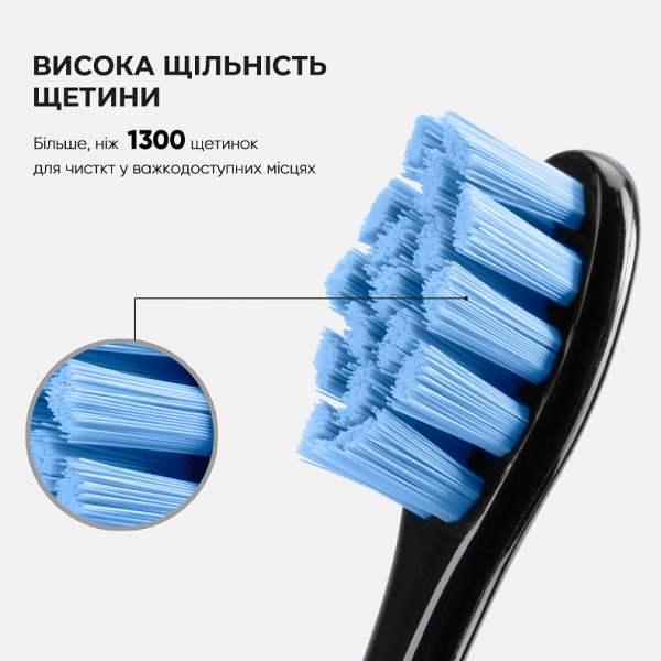 Фото - Насадка для зубної щітки Oclean P1C10 Brush Head White 2 шт. (6970810552508)