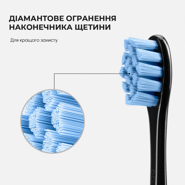 Фото - Насадка для зубної щітки Oclean P1C10 Brush Head White 2 шт. (6970810552508)