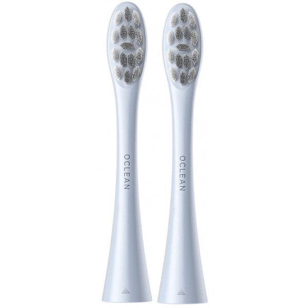 Фото - Насадка для зубной щетки Oclean P1C9 Plaque Control Brush Head Silver 2 шт. (6970810552812)