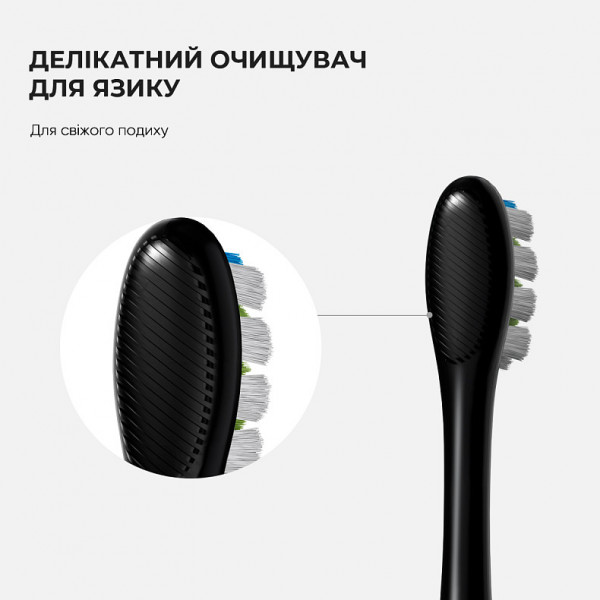 Фото - Насадка для зубной щетки Oclean P1C9 Plaque Control Brush Head Silver 2 шт. (6970810552812)