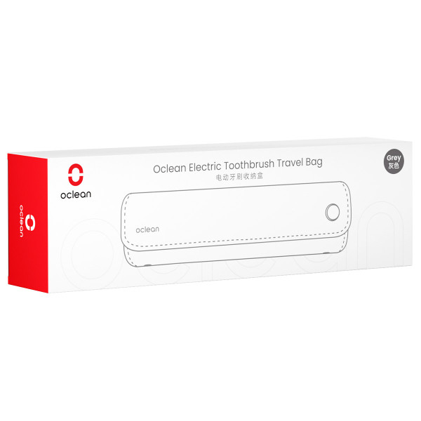 Фото - Дорожный футляр для электрической зубной щётки Oclean Toothbrush Travel Case Grey New SOFT (6970810553406)