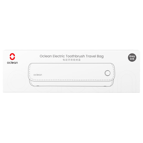 Фото - Дорожный футляр для электрической зубной щётки Oclean Toothbrush Travel Case Grey New SOFT (6970810553406)