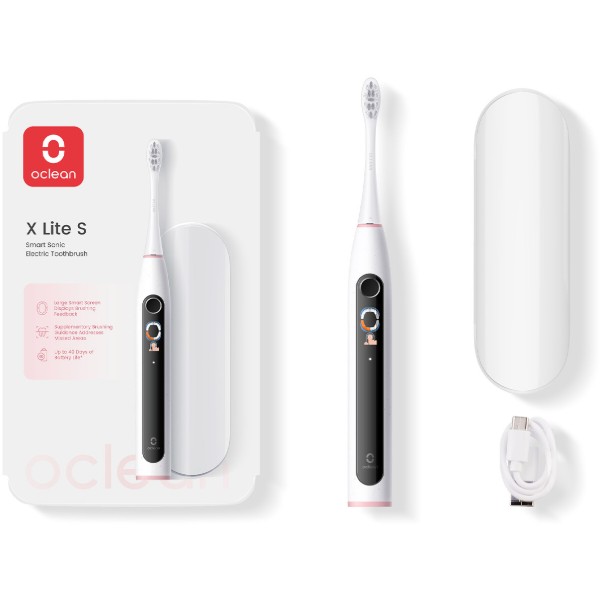 Фото - Зубна щітка електрична Oclean X Lite Set Grey (6970810556414)