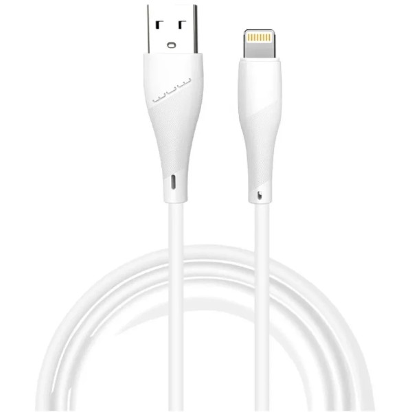 Фото - Кабель WUW X196 USB Lightning 2,4А White (6972573335596)