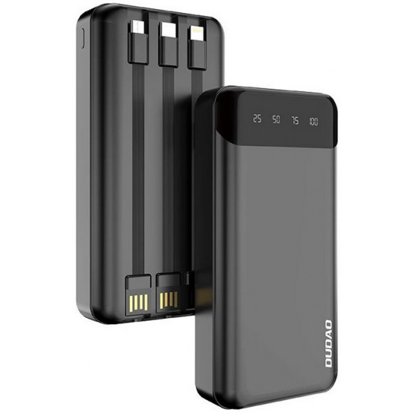 Фото - Батарея мобільна Dudao K6Pro 20000mAh Black (6973687243449)