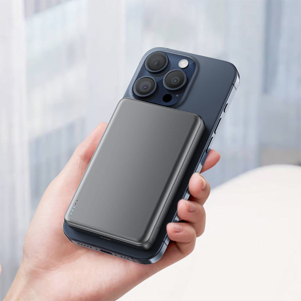 Фото - Батарея мобільна AceFast Magnetic Wireless 10000mAh 20W PD (6974316283393)