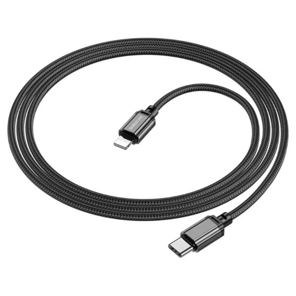 Фото - Кабель BOROFONE BX87 Sharp PD iP Black (6974443388985)