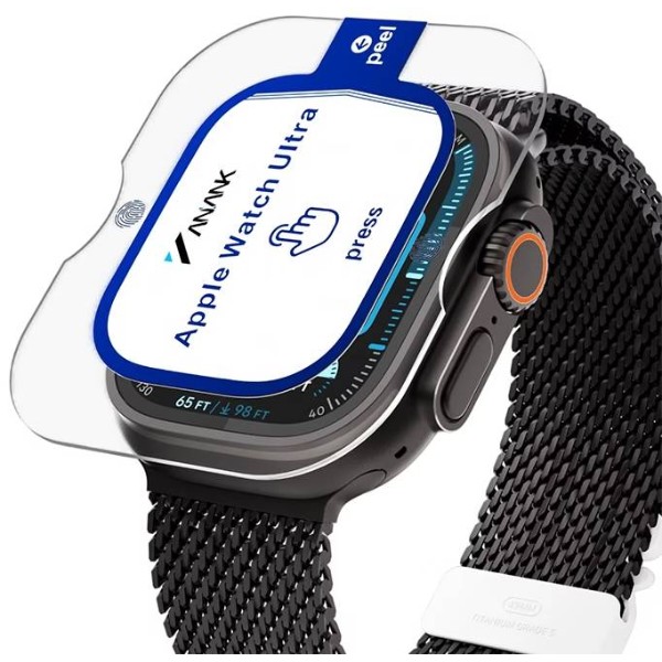 Фото - Захисне скло для смарт-годинника Anank 3D Guard Clear Glass for Apple Watch 49mm (6975593900560)