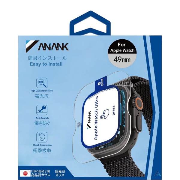 Фото - Захисне скло для смарт-годинника Anank 3D Guard Clear Glass for Apple Watch 49mm (6975593900560)