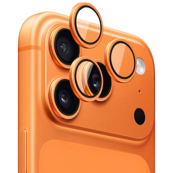 Фото - Захисне скло для смартфону Anank для камери AR Lens Guard 10X Reinforced Glass Cosmic Orange (6975593907569)