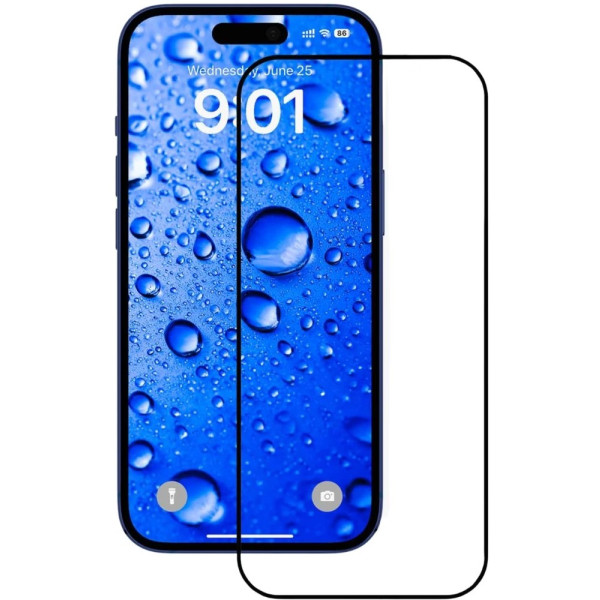 Фото - Захисне скло для смартфону Anank 2.5D HD 5X Reinforced (1 pcs)/2.5D HD Curved Clear (1 pcs) Glass with installation box for iPhone 17 Pro Max (69755939077