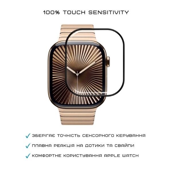 Фото - Захисне скло для смарт-годинника Anank 3D Guard Clear Glass for Apple Watch 46mm (6975593907828)