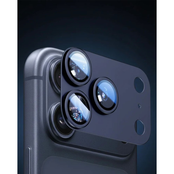 Фото - Захисне скло для смартфону Anank All-in-One Camera Guard Deep Blue for iPhone 17 Pro (6975593908009)