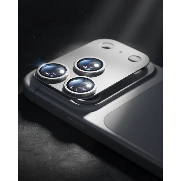 Фото - Захисне скло для смартфону Anank All-in-One Camera Guard Silver for iPhone 17 Pro Max (6975593908047)