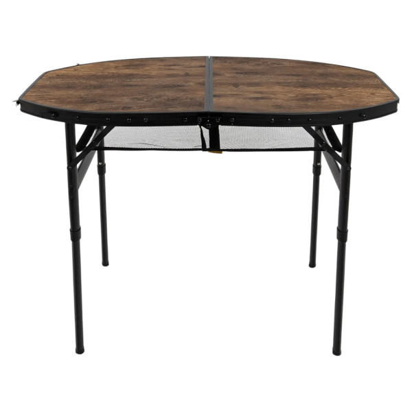 Фото - Складаний стіл Bo-camp Woodbine Oval Black/Wood look (1404185)