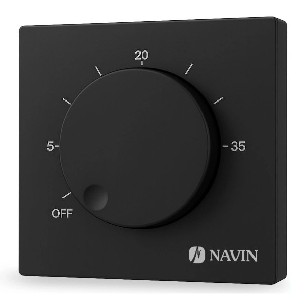 Фото - Терморегулятор Navin EH84BM-16A Black (24-660171-0240) Фото - Терморегулятор Navin EH84BM-16A Black (24-660171-0240)