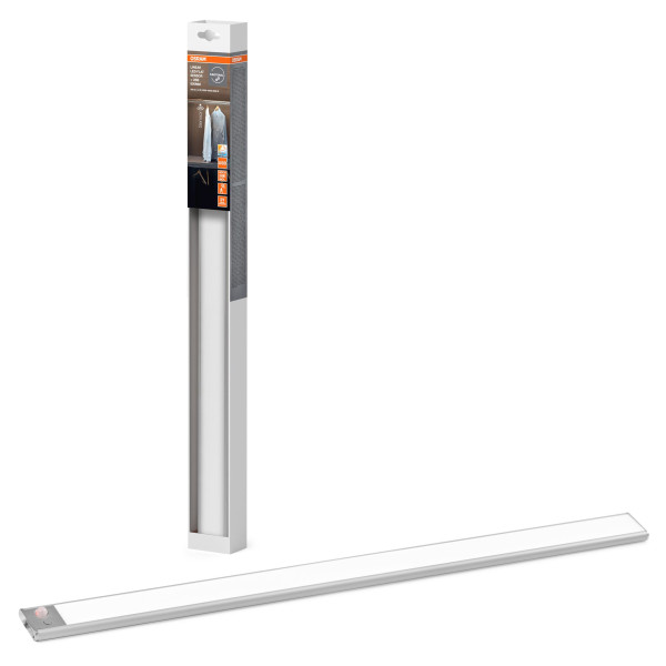 Фото - Світлодіодний світильник Osram LINEAR FLAT 4Вт 3000/4000/6500К Silver (4099854462672)