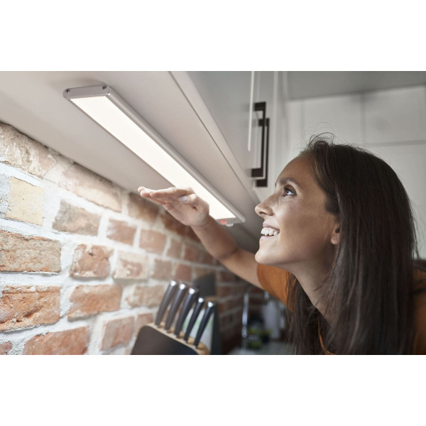Фото - Світлодіодний світильник Osram LINEAR FLAT 4Вт 3000/4000/6500К Silver (4099854462672)