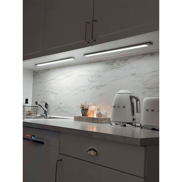 Фото - Світлодіодний світильник Osram LINEAR FLAT 4Вт 3000/4000/6500К Silver (4099854462672)