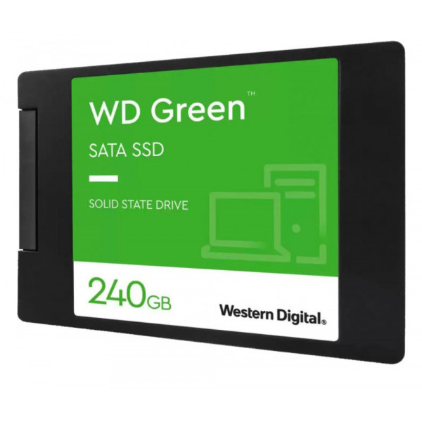 Фото - SSD-накопичувач внутрішній Western Digital 2.5"  240GB SATA Green (WDS240G3G0A)