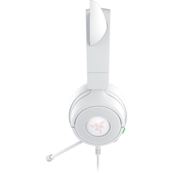 Фото - Гарнітура дротова ігрова Razer Kraken Kitty V3 X mini-jack 1.3м White (RZ04-05350300-R3M1)
