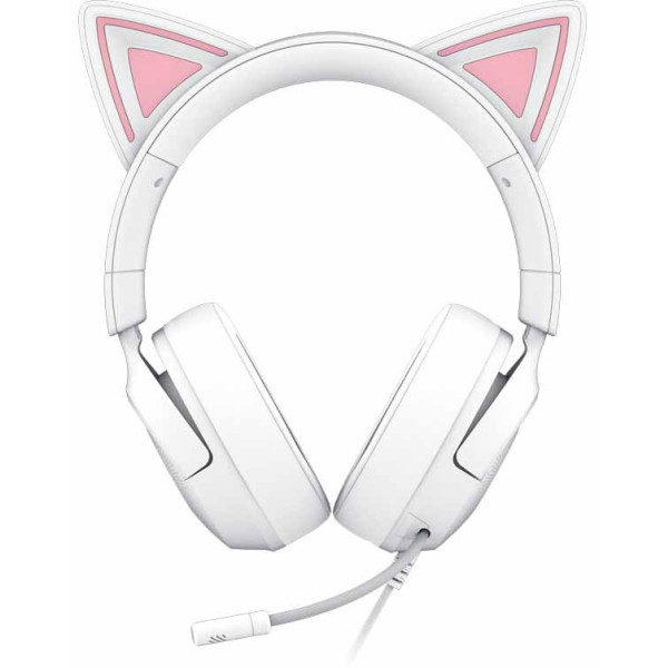Фото - Гарнітура дротова ігрова Razer Kraken Kitty V3 X mini-jack 1.3м White (RZ04-05350300-R3M1)