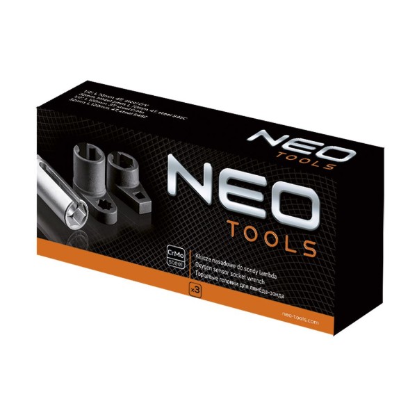 Фото - Набор торцевых головок Neo Tools 1/2" 3 шт. (11-203)
