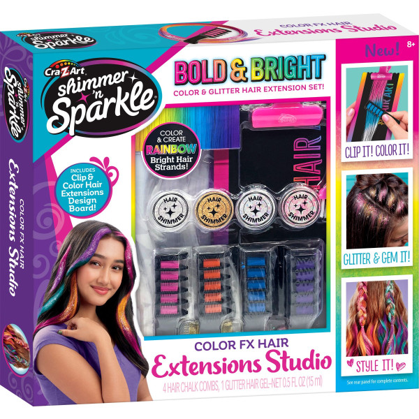 Фото - Набор для волос Cra-Z-Art Color FX Студия наращивания (65594CRA)